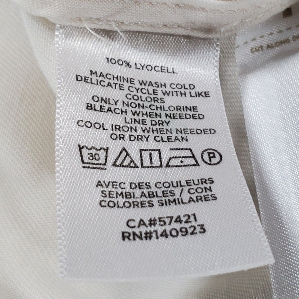 LOFT Women Ivory Utility Field Jacket NWT Size L Cream Cargo Cinched Waist Soft - Picture 9 of 10